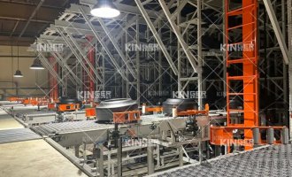 【产品动态】问鼎国际机械人两驾马车助力生胎智能物流——高速堆垛机和高速EMS，让生胎智能造作驶入高效快车路！